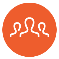 Customers Button Icon